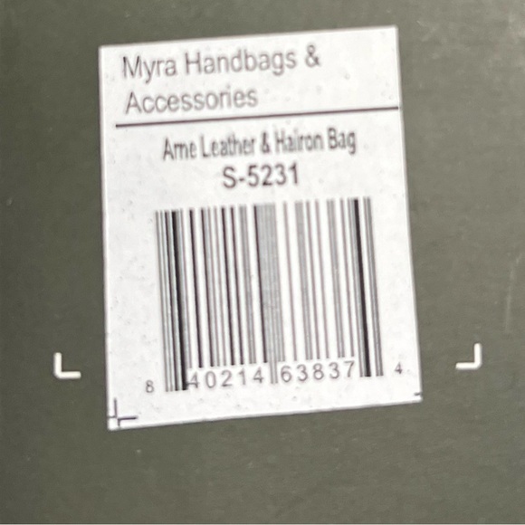 NEW Myra Bag Hand-Tooled Leather Cowhide Fringe crossbody festival flower Gift 💡 - Picture 8 of 9